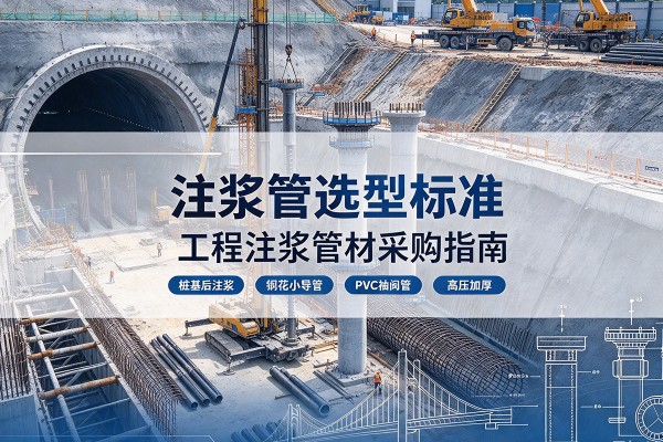 噶尔注浆管选型标准