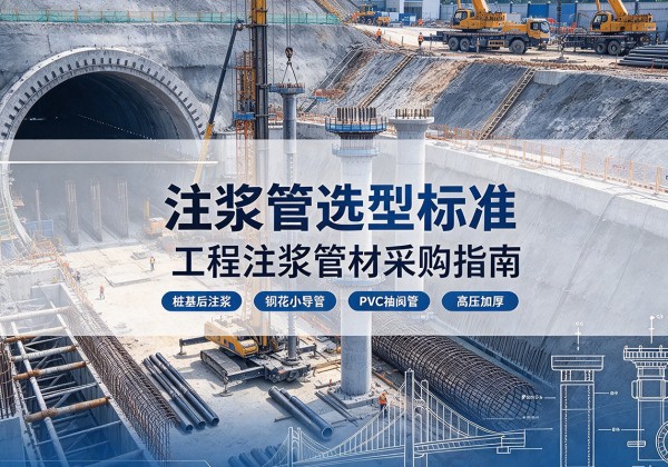 噶尔注浆管选型标准